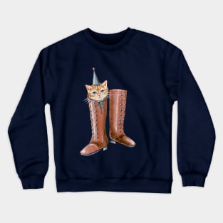 Puss in boots Crewneck Sweatshirt